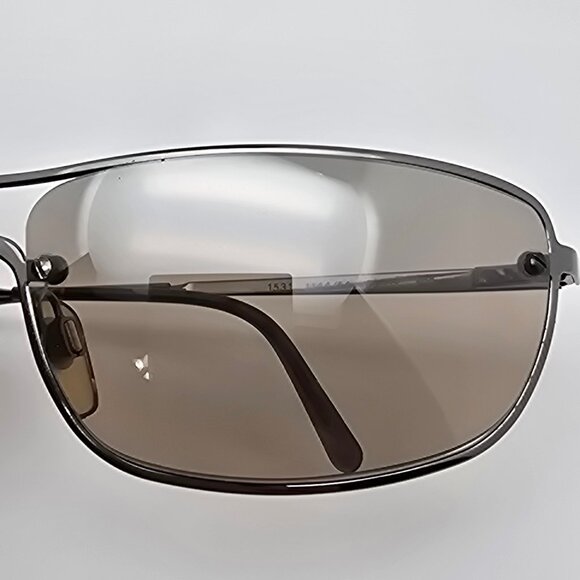 Giorgio Armani 1531 1144/54 Silver Frame Top Gradient Silver Lens Sunglasses - Picture 12 of 16